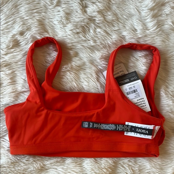 Women's Red Sports Bra - Picture 6 of 6